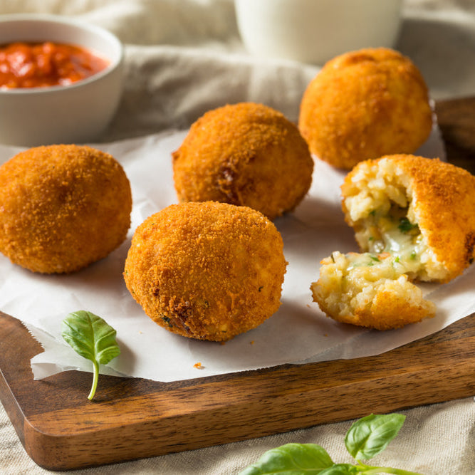 Oak Smoked Paprika & Tomato Pesto Croquettes - LemonSalt