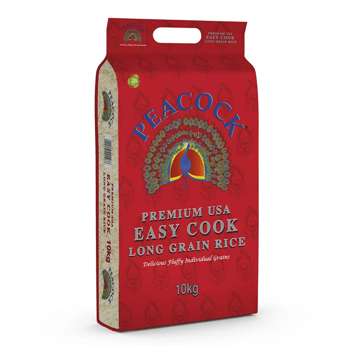 Peacock Premium USA Easy Cook Long Grain Rice (10kg)