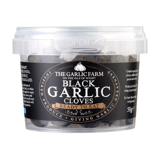 The Garlic Farm Black Garlic Ready To Eat Cloves (50g)