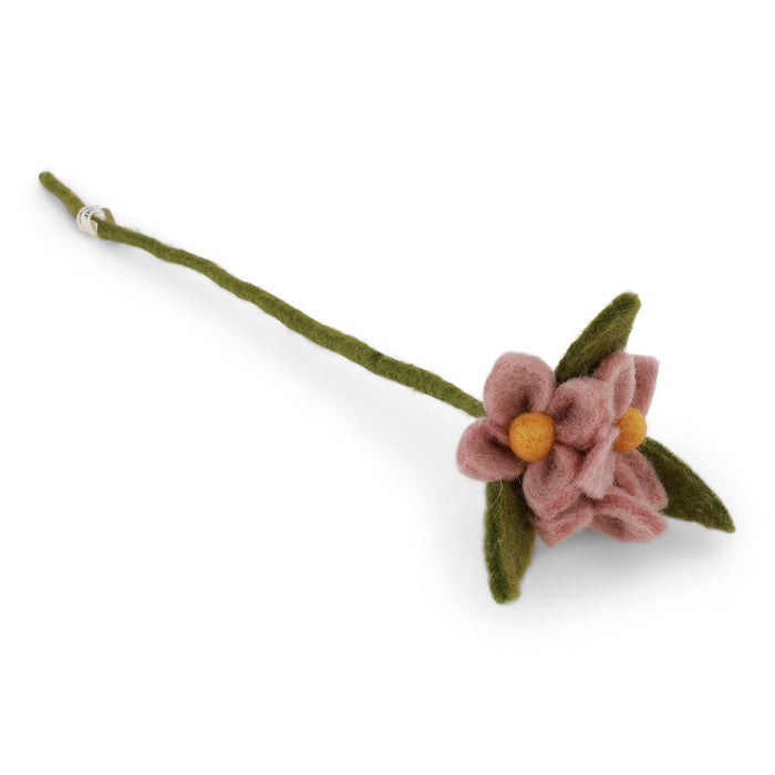Gry & Sif Dusty Rose Flowers on Branch (36cm)