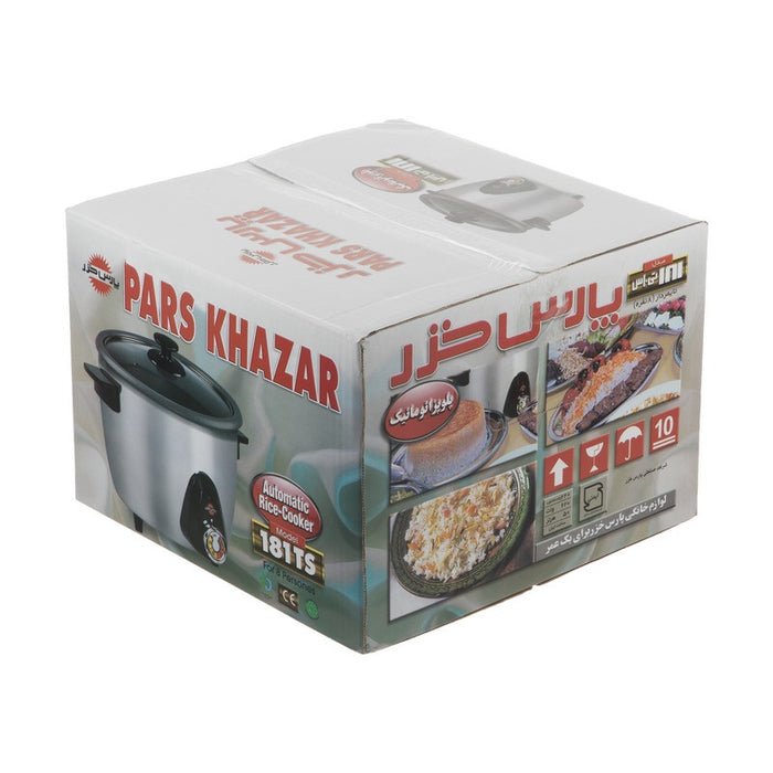 Pars Khazar Steel Automatic Rice Cookers Assorted