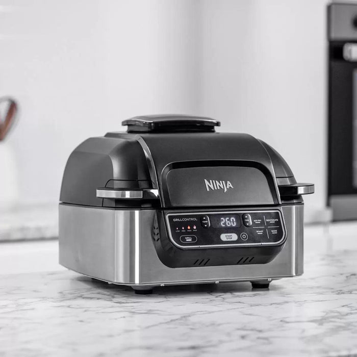 Ninja AG301UKCO Foodi Health Grill & Air Fryer Bundle