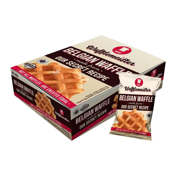 Wafflemeister Belgian Waffles (28x90g)