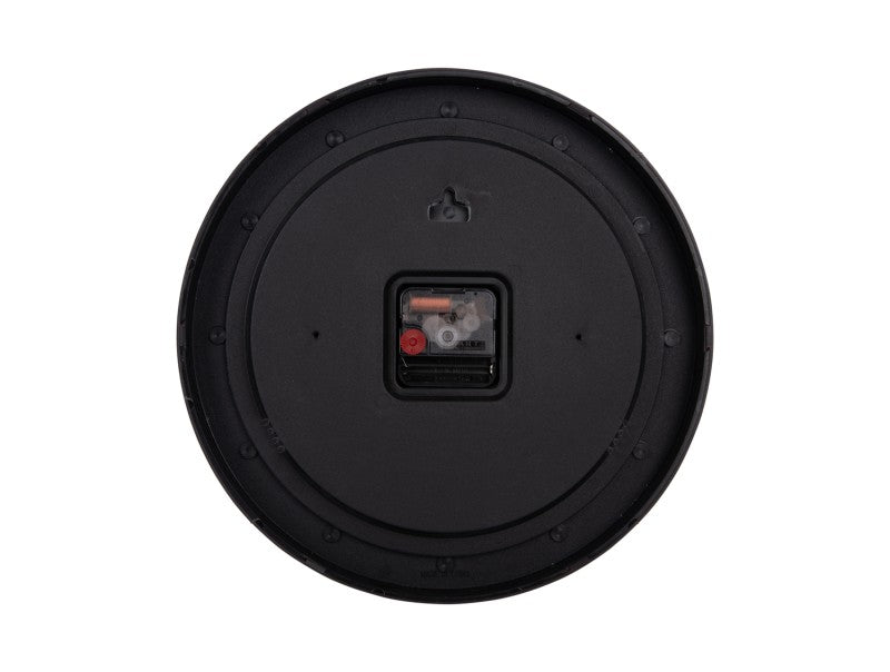 Karlsson Wall Clock Loupe PP - Black