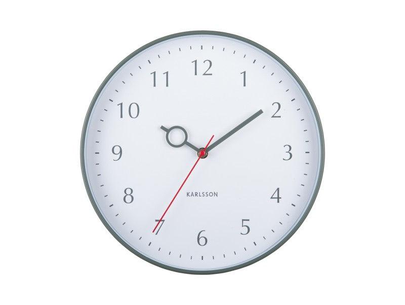 Karlsson Wall Clock Loupe PP - Jungle Green