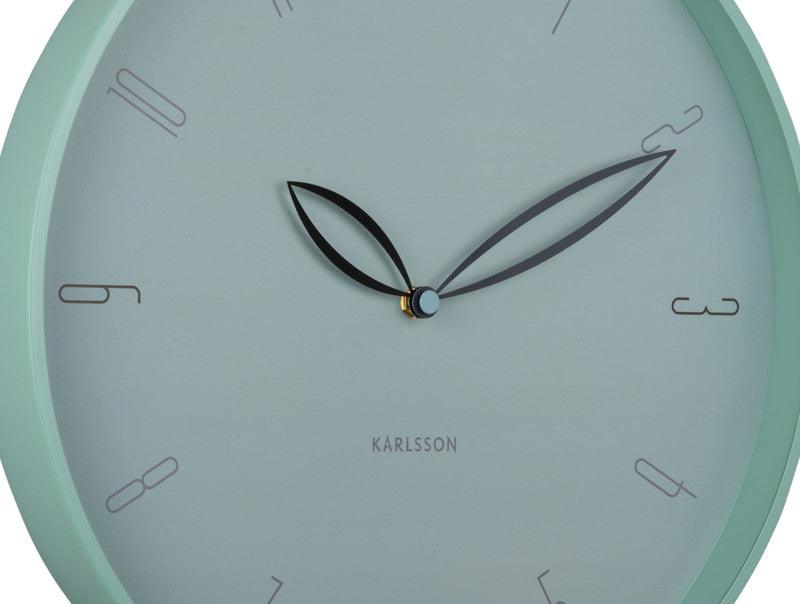 Karlsson Petals Wall Clock - Misty Blue