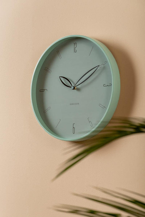 Karlsson Petals Wall Clock - Misty Blue