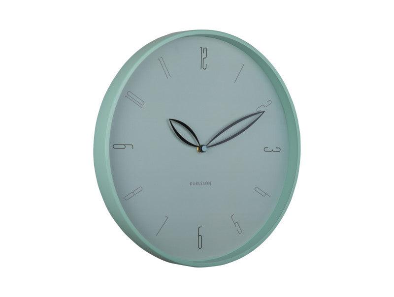 Karlsson Petals Wall Clock - Misty Blue