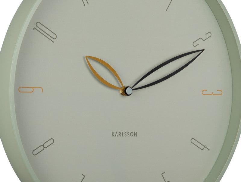 Karlsson Petals Wall Clock - Grayed Jade