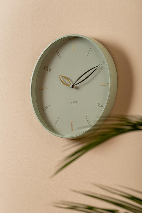 Karlsson Petals Wall Clock - Grayed Jade