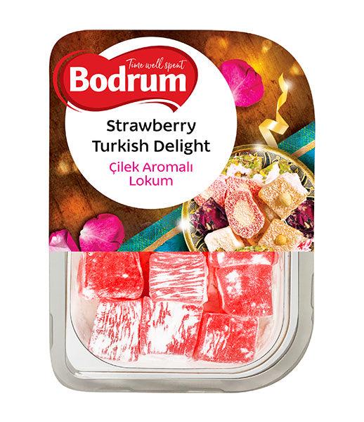 Bodrum Strawberry Turkish Delight (200g)