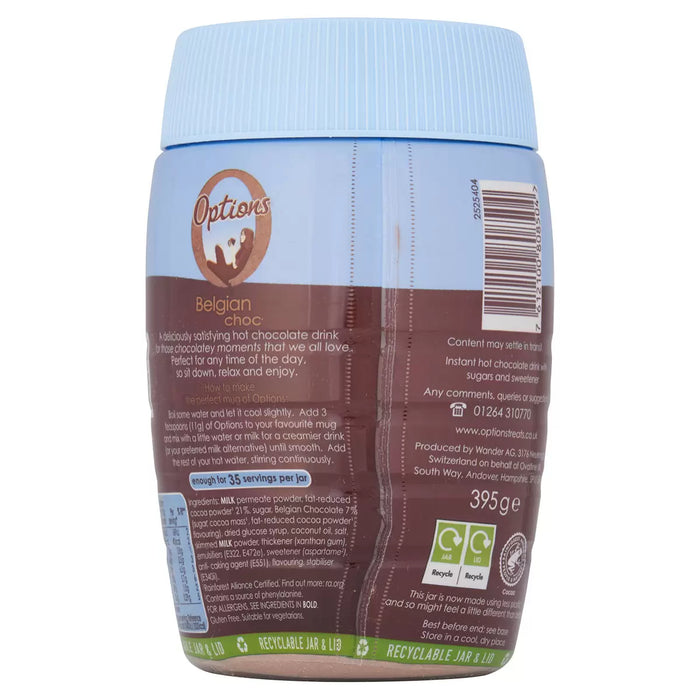 Options Choc-O-Lait Hot Chocolate Powder (2x395g)