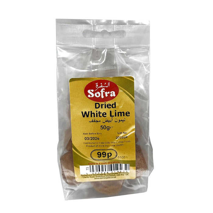 Sofra Dried White Lime (50g)