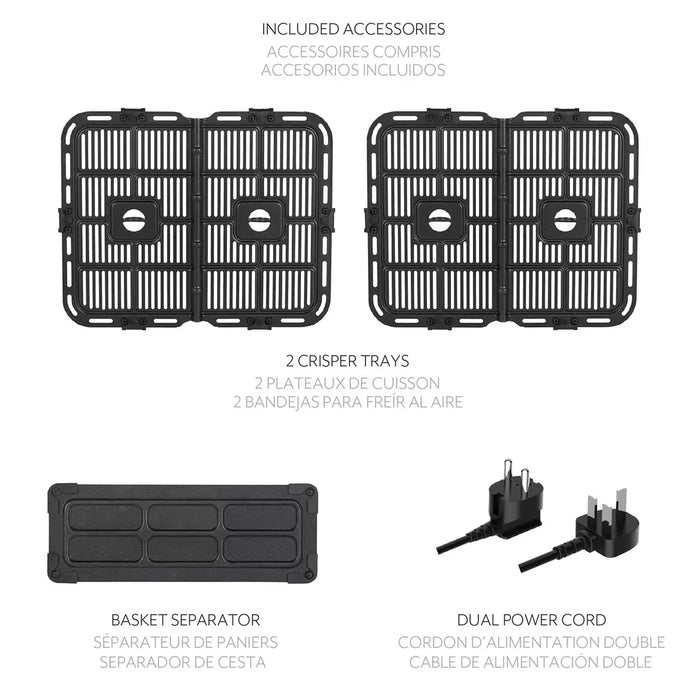 Sur La Table Digital Air Fryer Dual Basket (10.4L)