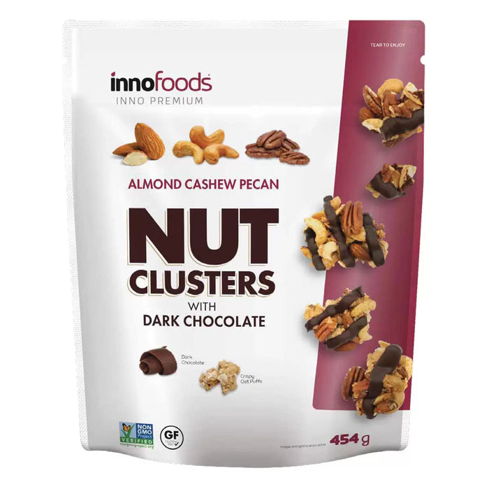 Inno Foods Nut Clusters with Dark Chocolate & Oat Puffs (454g)