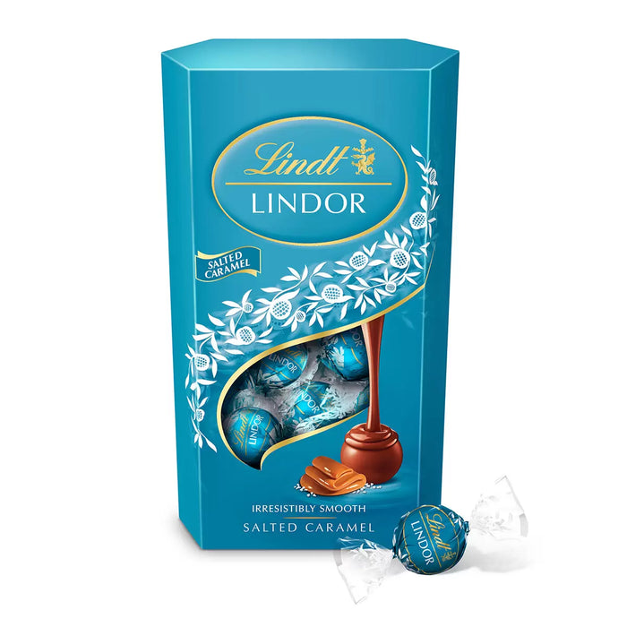 Lindt Lindor Salted Caramel Chocolate Truffles Box (600g)