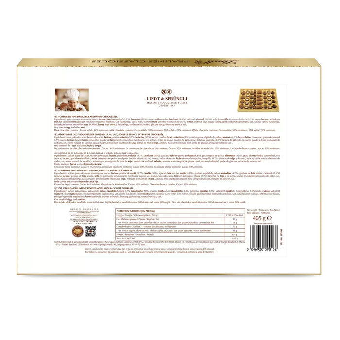 Lindt Praline Classiques Fine Chocolate (405g)