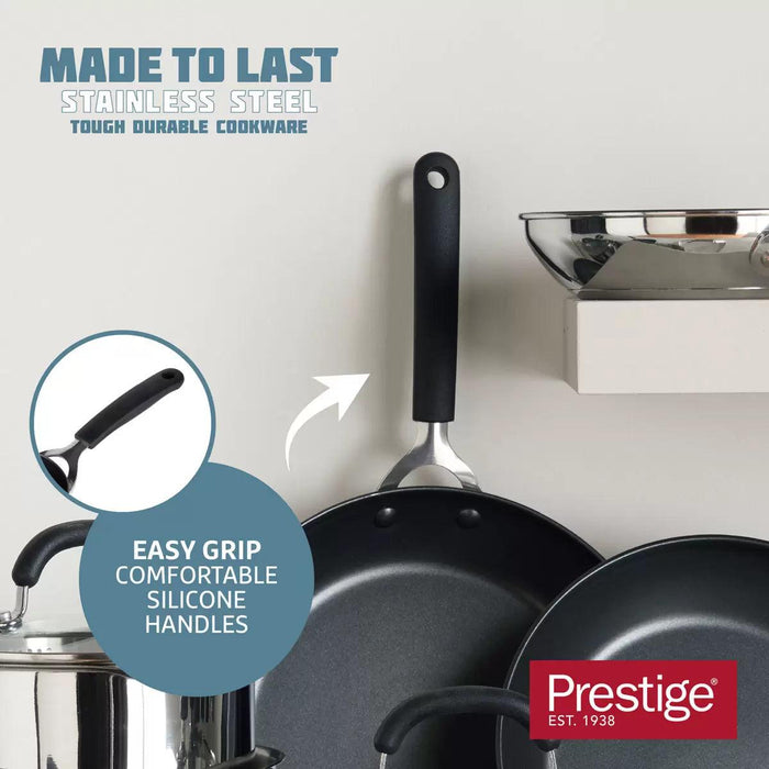 Prestige Stainless Steel Cookware Set (13 Pieces)