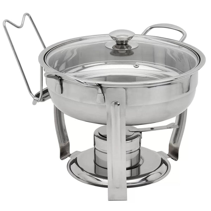 Denmark Round Stainless Steel Chafing Dish (3.7L)