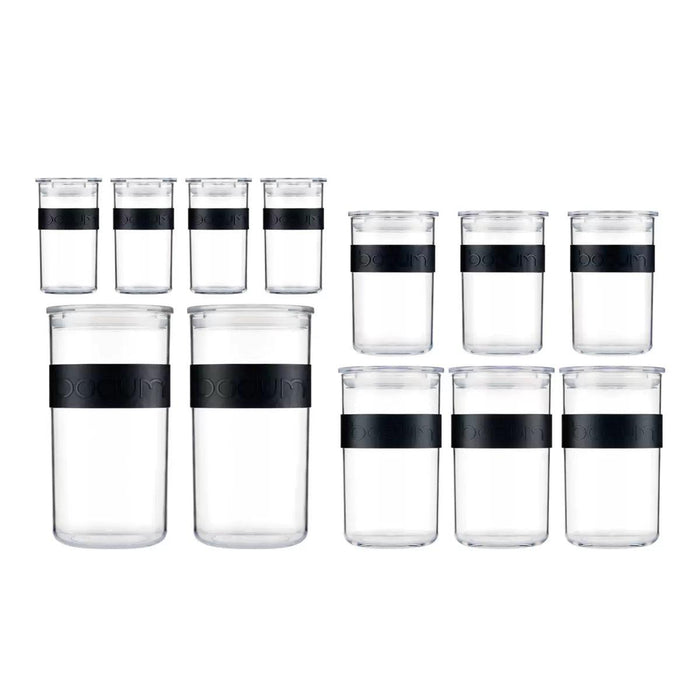 Bodum PRESSO 12 Storage Jars with Lids