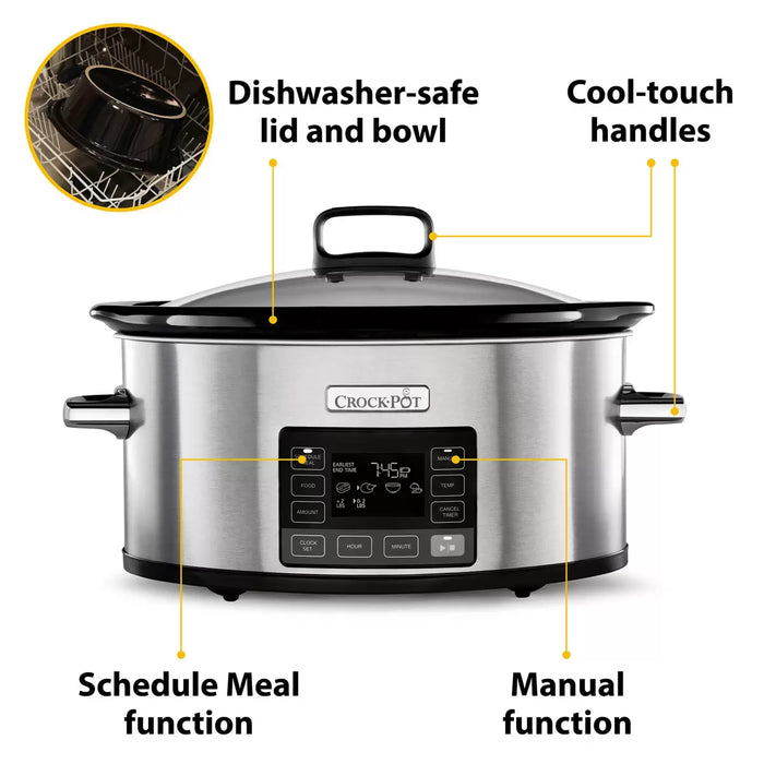 Crockpot CSC066 TimeSelect Digital Slow Cooker (5.6L)