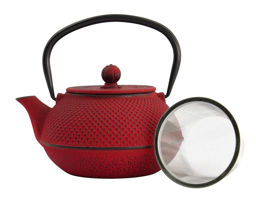 Tokyo Design Studio WY Iron Stovetop Kettle Arare - Red (0.8L)