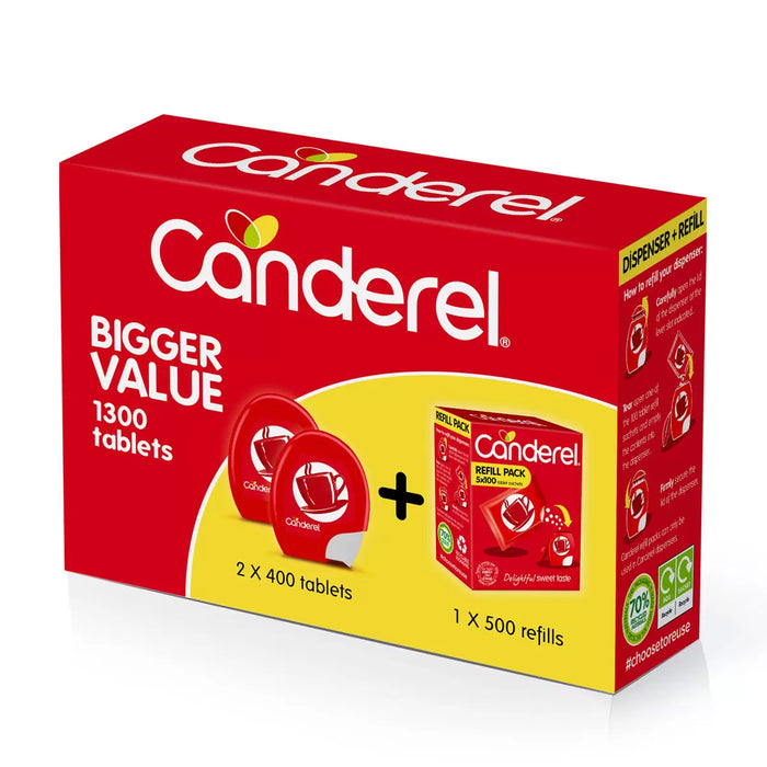 Canderel Tablets Sweetener (Pack of 1300)