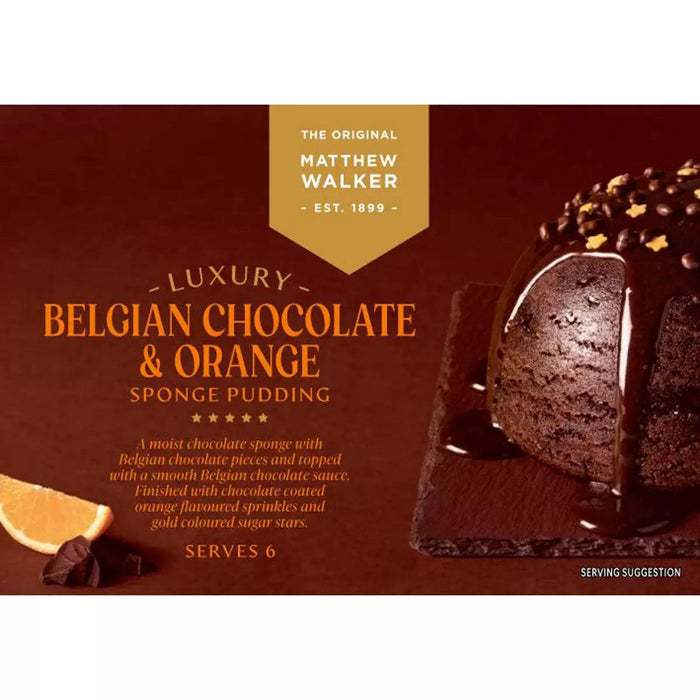 Matthew Walker Chocolate & Orange Sponge Pudding (600g)