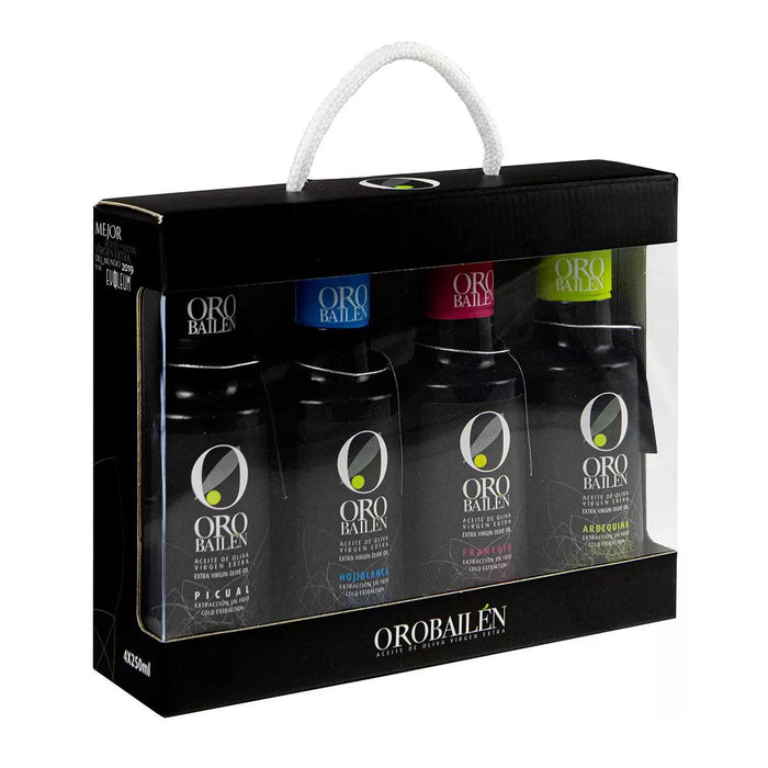 Oro Bailen Extra Virgin Olive Oil Variety Pack (4 x 250ml)