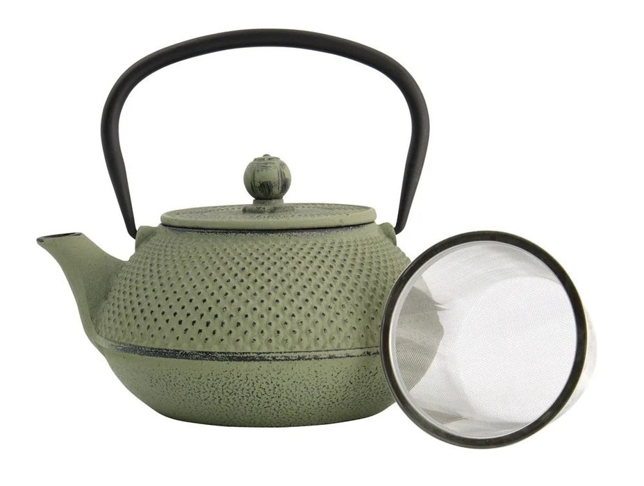 Tokyo Design Studio WY Iron Stovetop Kettle Arare - Green/Grey (0.8L)