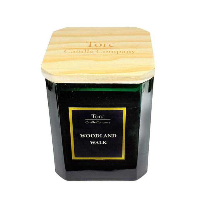 Torc Gold Fragranced Candle - Woodland Walk (450g)