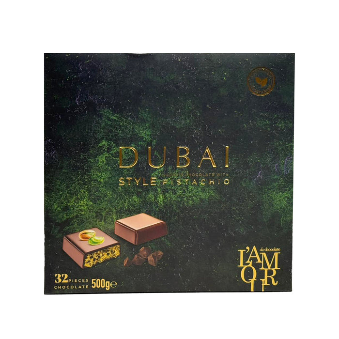 Dubai Style Kadayif Chocolate with Pistachio - 32 Pcs (500g)