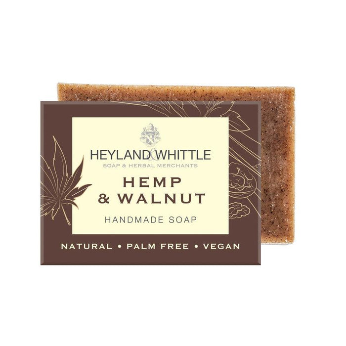 Heyland & Whittle Hemp & Walnut Palm Free Soap (45g)