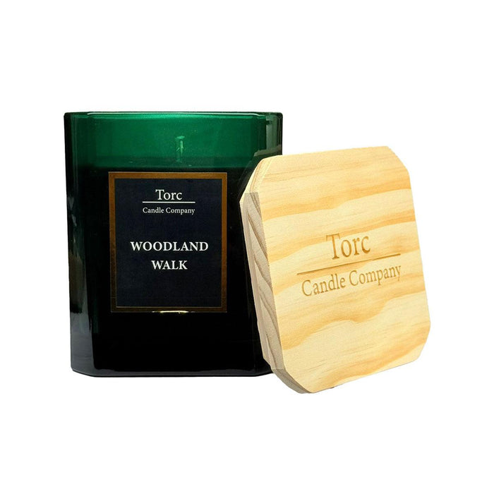 Torc Gold Fragranced Candle - Woodland Walk (450g)