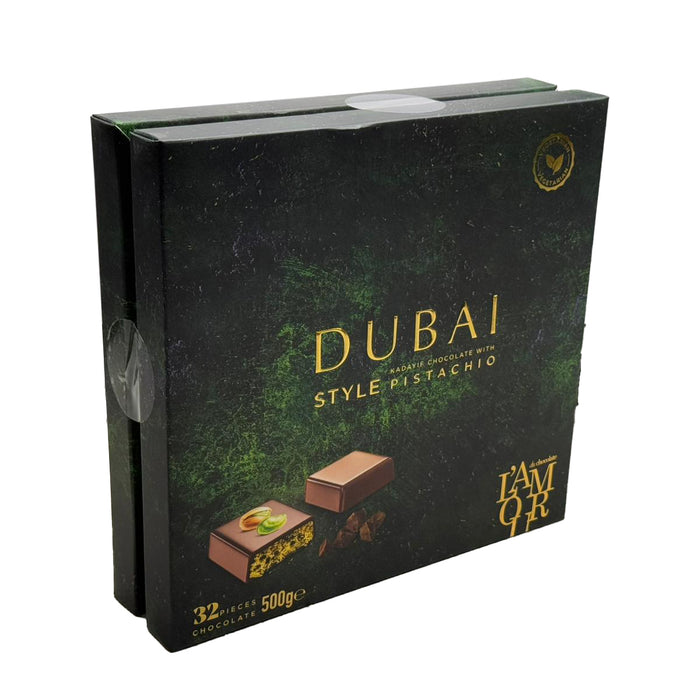 Dubai Style Kadayif Chocolate with Pistachio - 32 Pcs (500g)