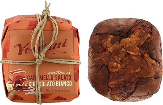 Vergani Gourmet Panettone - Salted Caramel (750g)