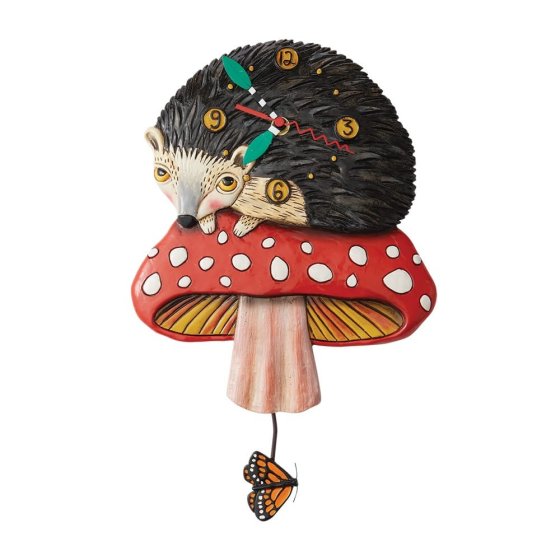 Allen Designs Hank the Hedgehog Wall Clock