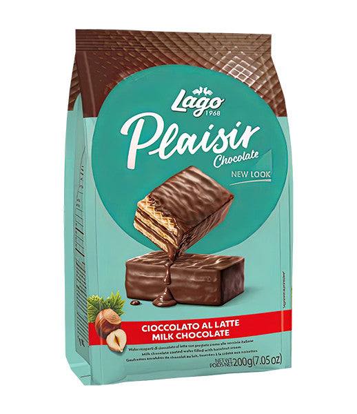 Gastone Lago Latte Wafer Biscuit - Plaisir (200g)