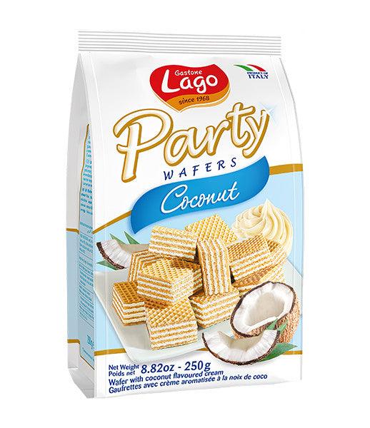 Gastone Lago Coconut Party Wafers (250g)