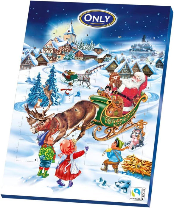 ONLY Fairtrade Winter Wonderland Advent Calendar (50g)