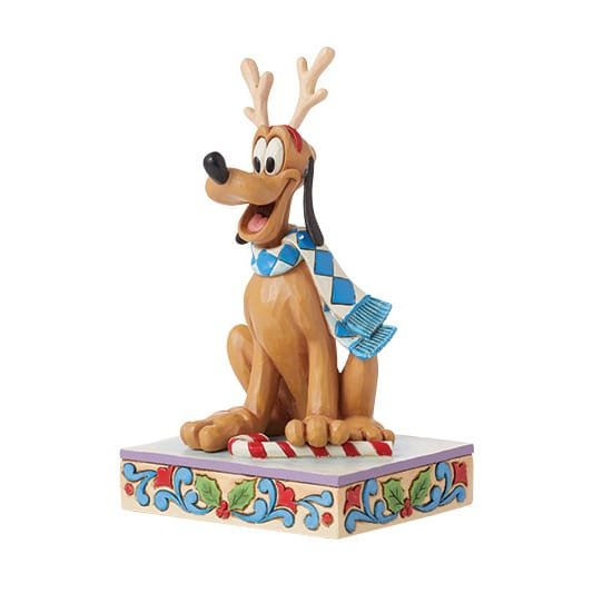 Enesco Pluto Christmas Figurine (14cm)