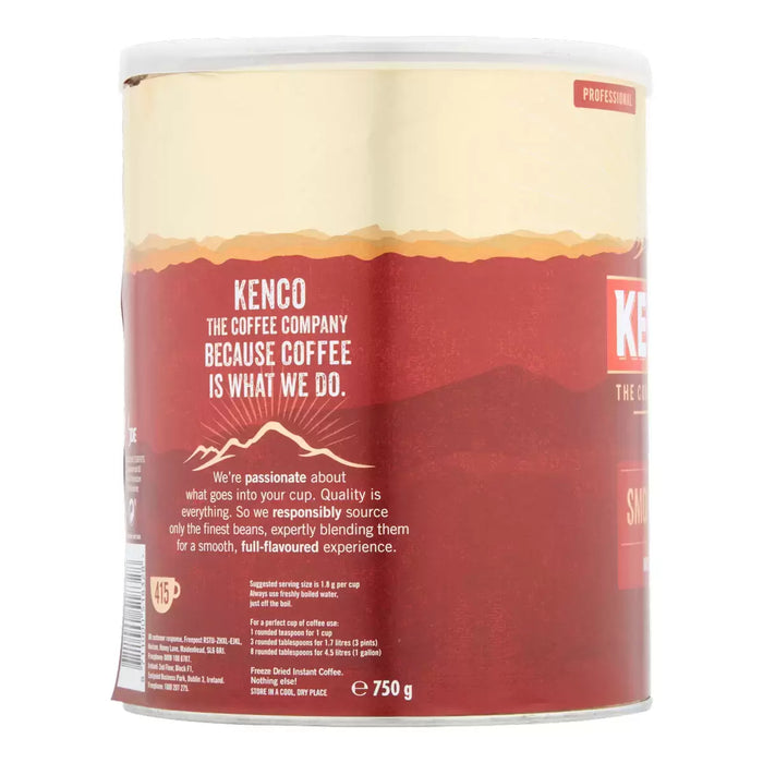 Kenco Smooth Instant Coffee Granules (750g)