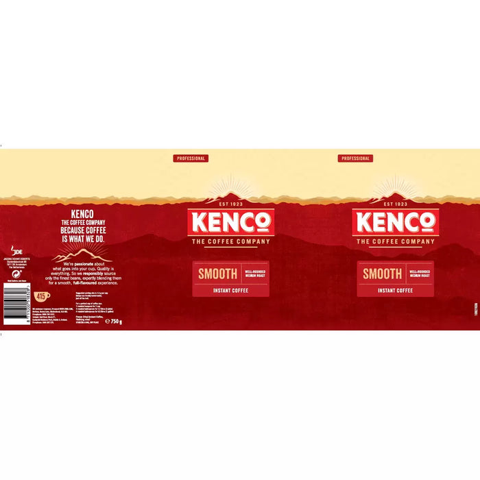 Kenco Smooth Instant Coffee Granules (750g)