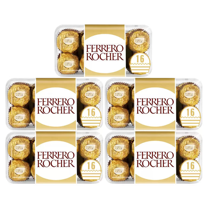 Ferrero Rocher 16 Pieces Gift Box (5x200g)