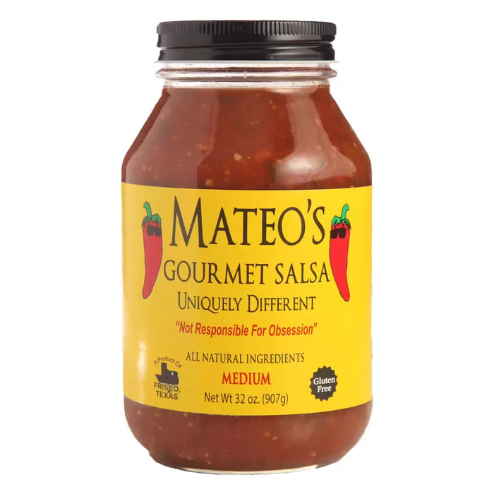 Mateo's Gourmet Texas Medium Salsa (907g)