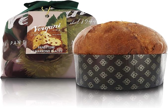 Vergani Gourmet Panettone - Marrons Glaces (750g)