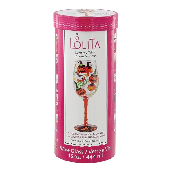 Lolita Halloween Spook-Tacular Wine Glass