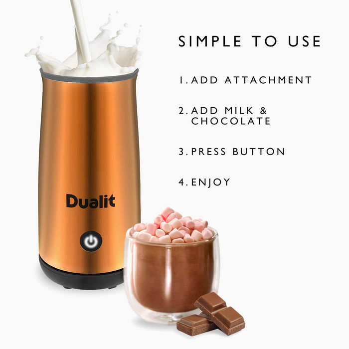 Dualit Cocoatiser Hot Chocolate Maker & Milk Frother (325ml)