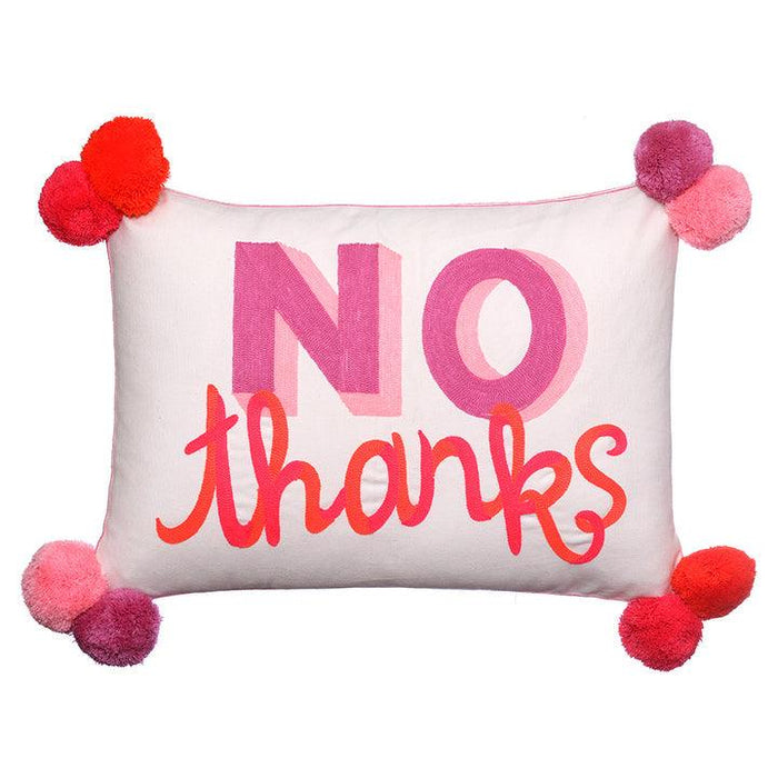 Bombay Duck YES Please / NO Thanks Rectangular Cushion (35×50cm)