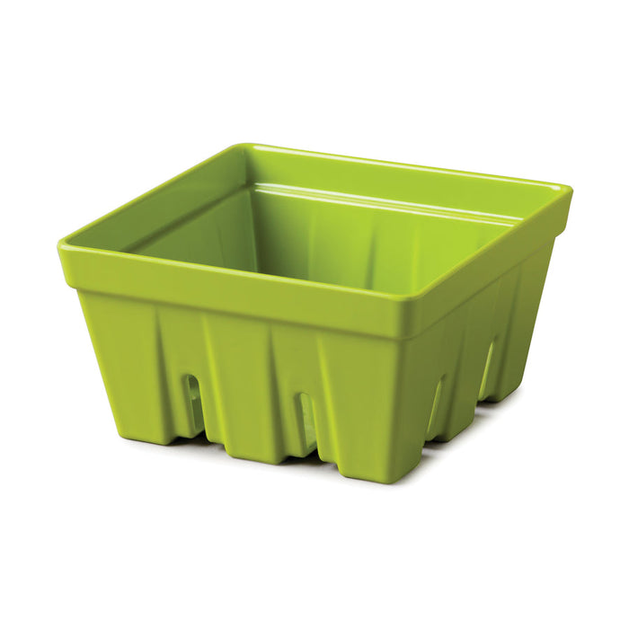 Zeal Melamine Small Berry Colander Box - Lime (12cm)